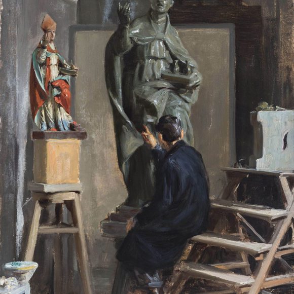 San Gennaro, olio su tela – Paolo Emilio Passaro