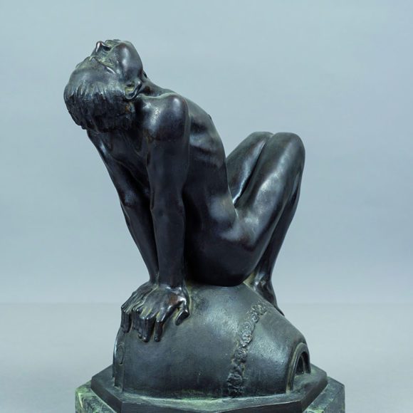 Satiretto, statuina in bronzo – Enzo Puchetti