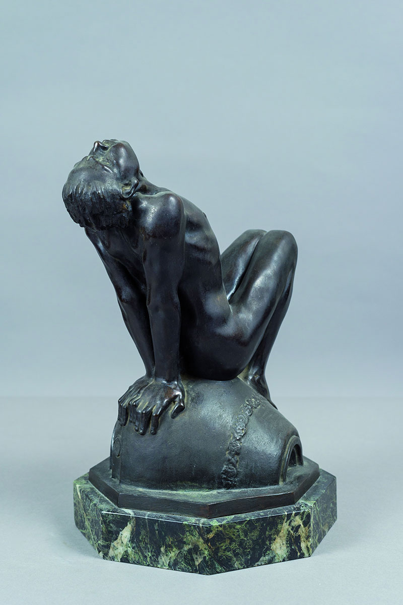 Satiretto, statuina in bronzo – Enzo Puchetti