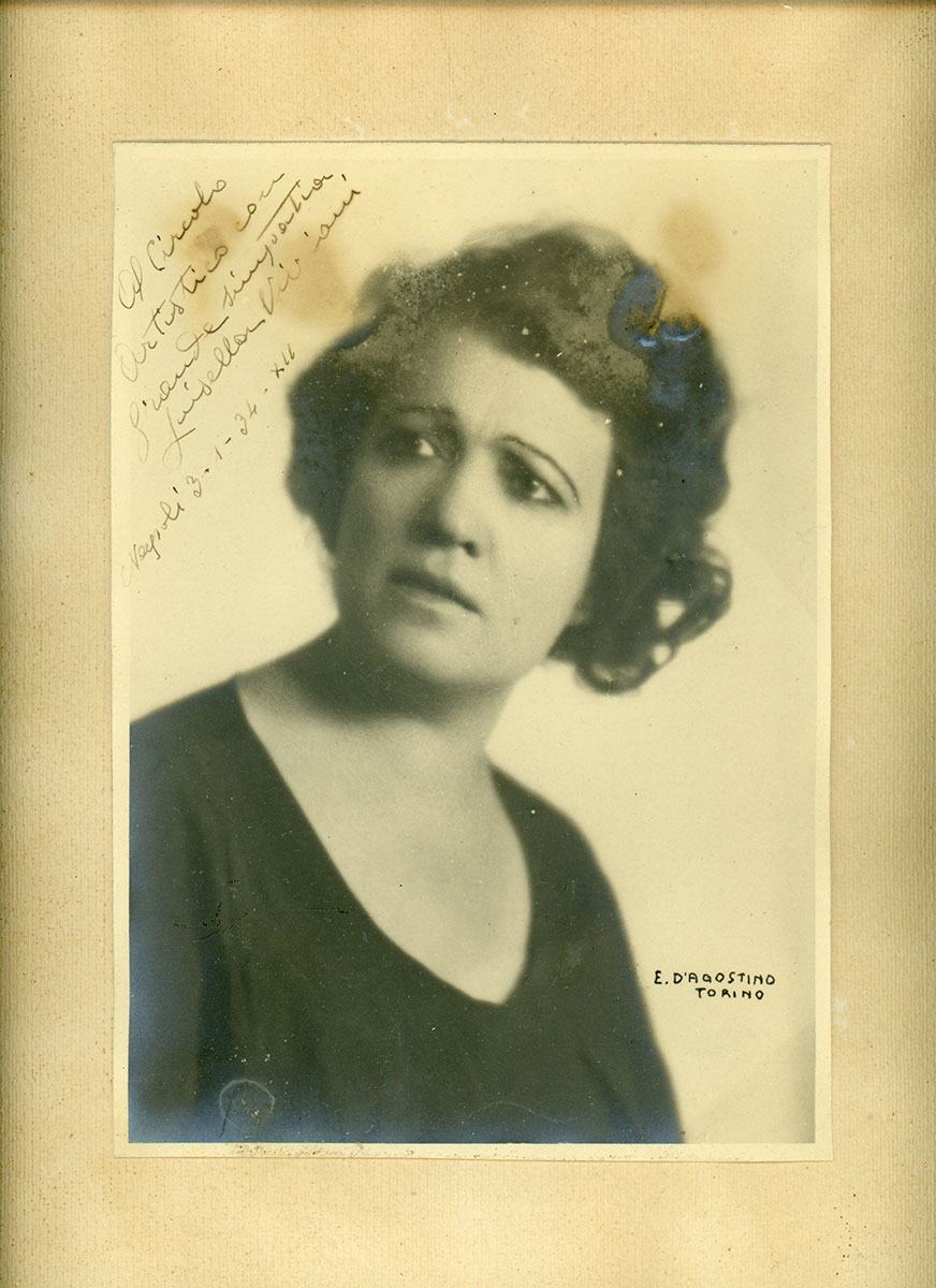 Luisella Viviani, attrice teatrale napoletana